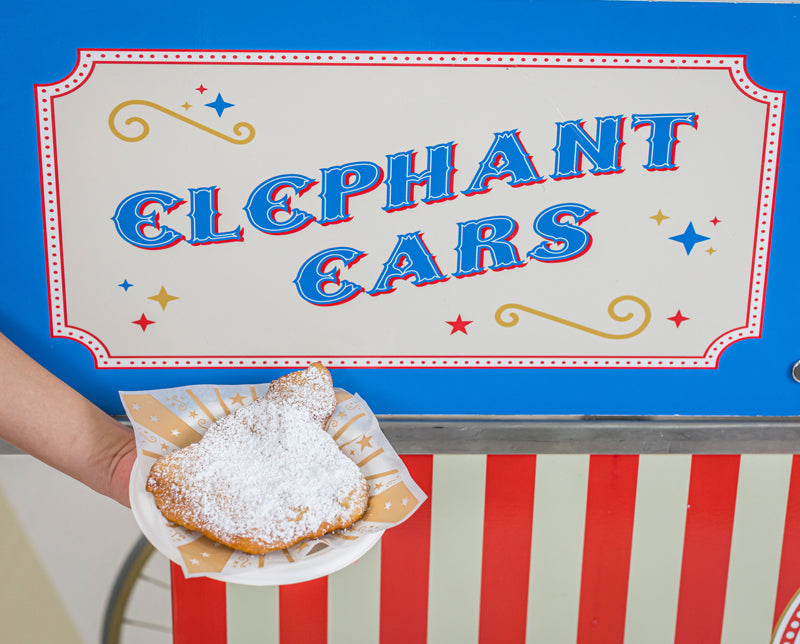 Elephant Ears Wagon closeup