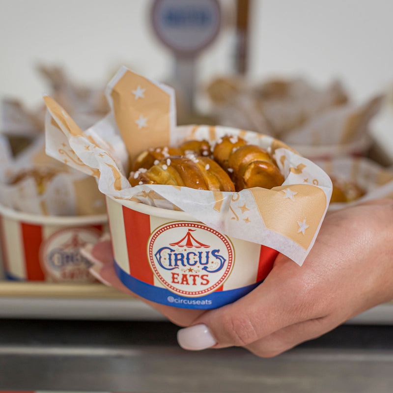 Sweet & Savory Pretzel Bites Wagon - closeup